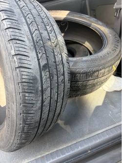 Four 17 inch tires