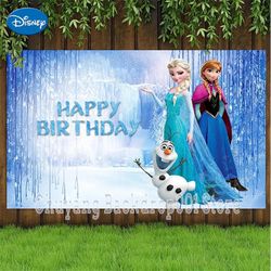 Frozen Birthday Backdrop New In Hialeah