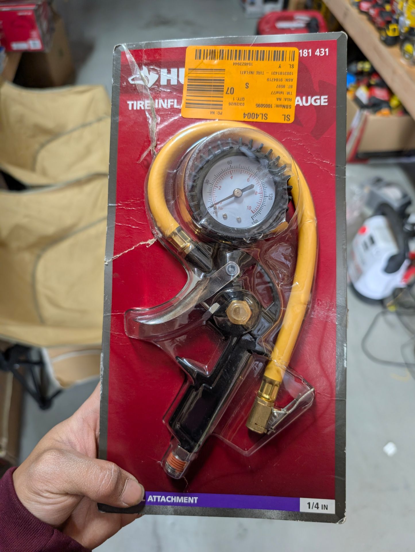 Husky Tire Inflation Gun โ Open Box