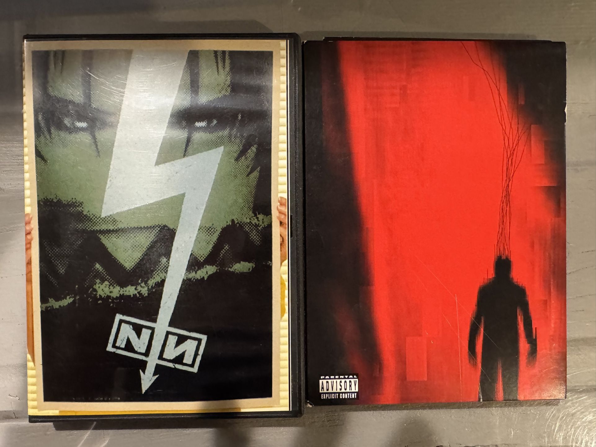 Nine Inch Nails 2 DVD bundle - perfect stocking stuffer