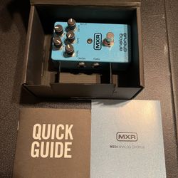 MXR Analog Chorus Guitar Pedal