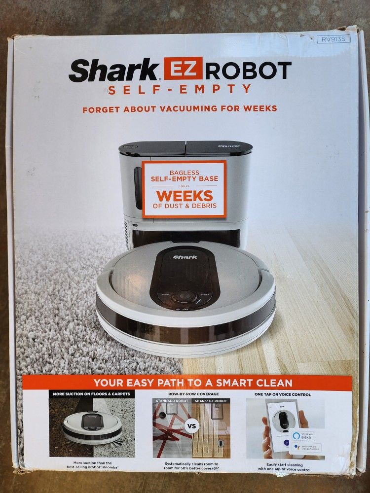 Shark EZ Robot Self-Empty Vacuum