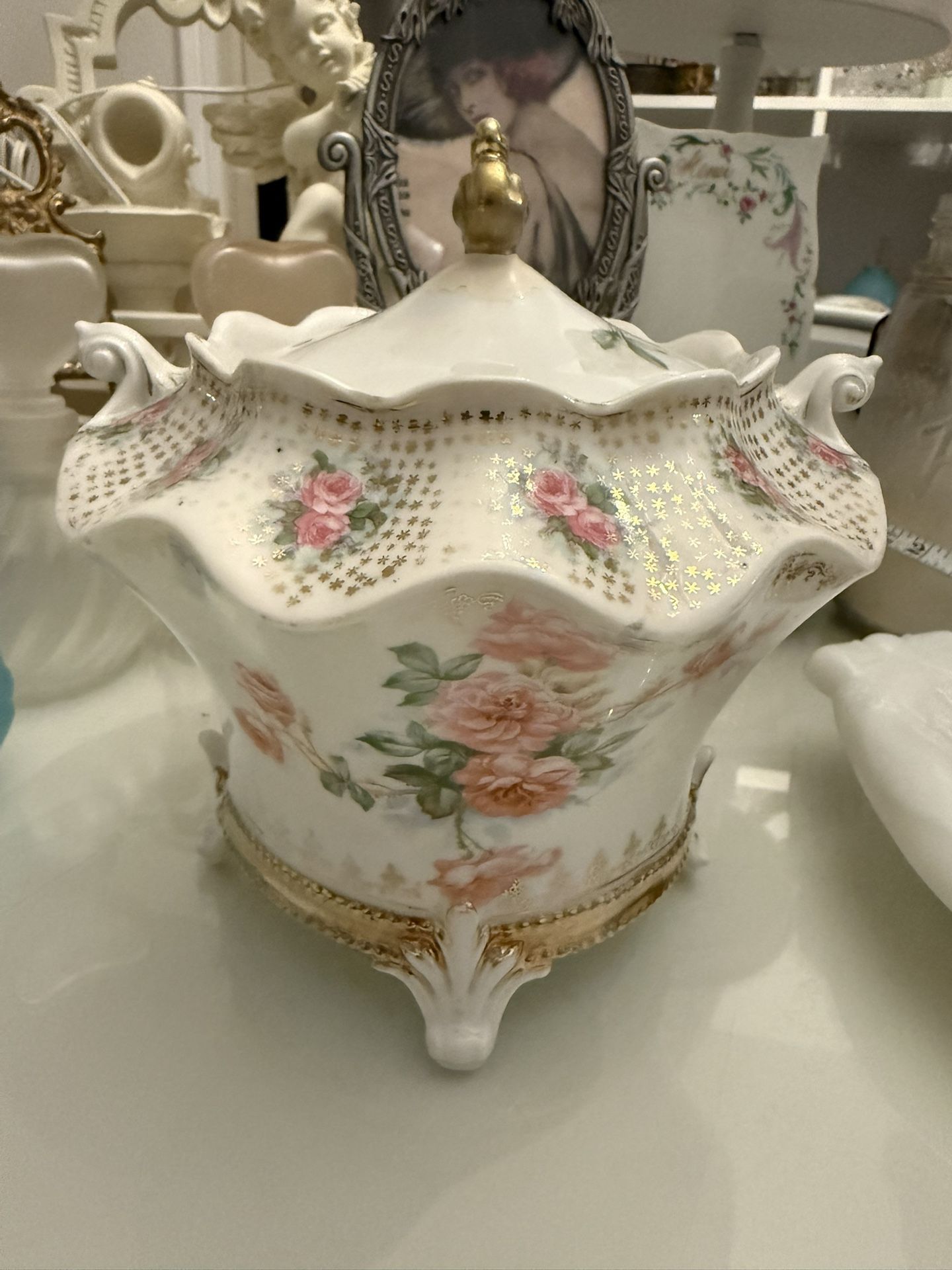 Antique Biscuit Jar