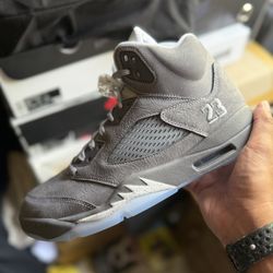 DS Size 10 Air Jordan 5 Wolf Grey
