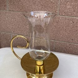 Candle Holder With Glass