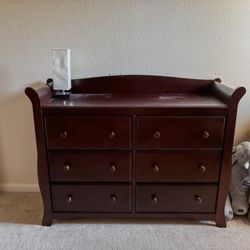 Storkcraft Avalon 6 Drawer Double Dresser Espresso