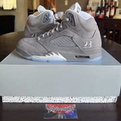 Jordan 5 Retro Wolf Grey Size 13