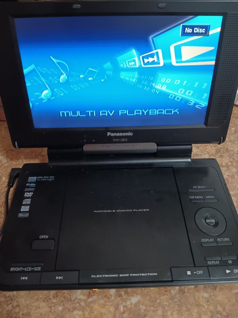 Panasonic Portable DVD Player