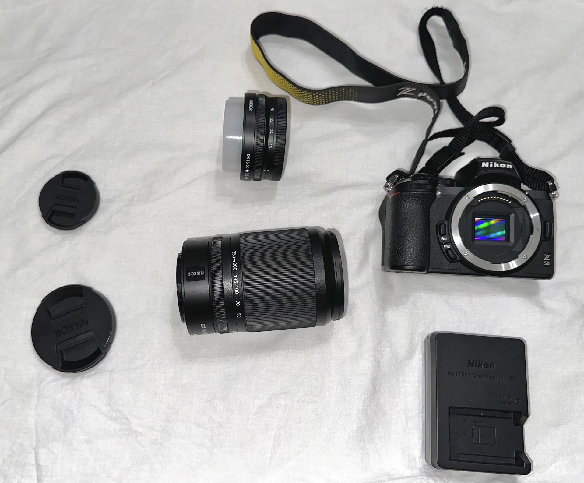 Nikon Z50 Mirrorless Camera Bundle – 2 Lenses + Accessories (Excellent Condition)