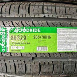 265/70/16 Set De Nuevas Llantas 