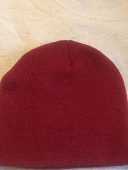 Red beanie