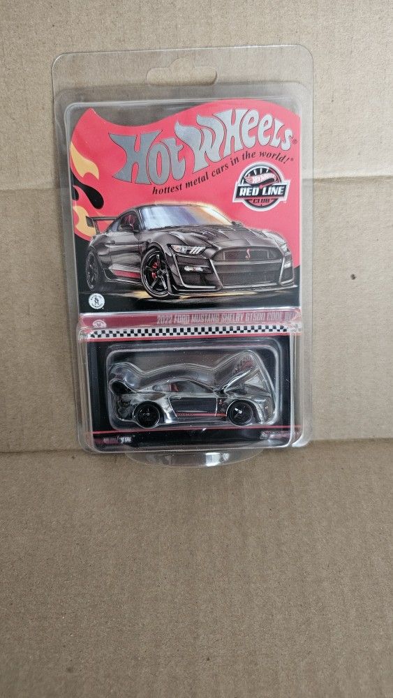 Hot Wheels Rlc Mustang Gt500 Code Red