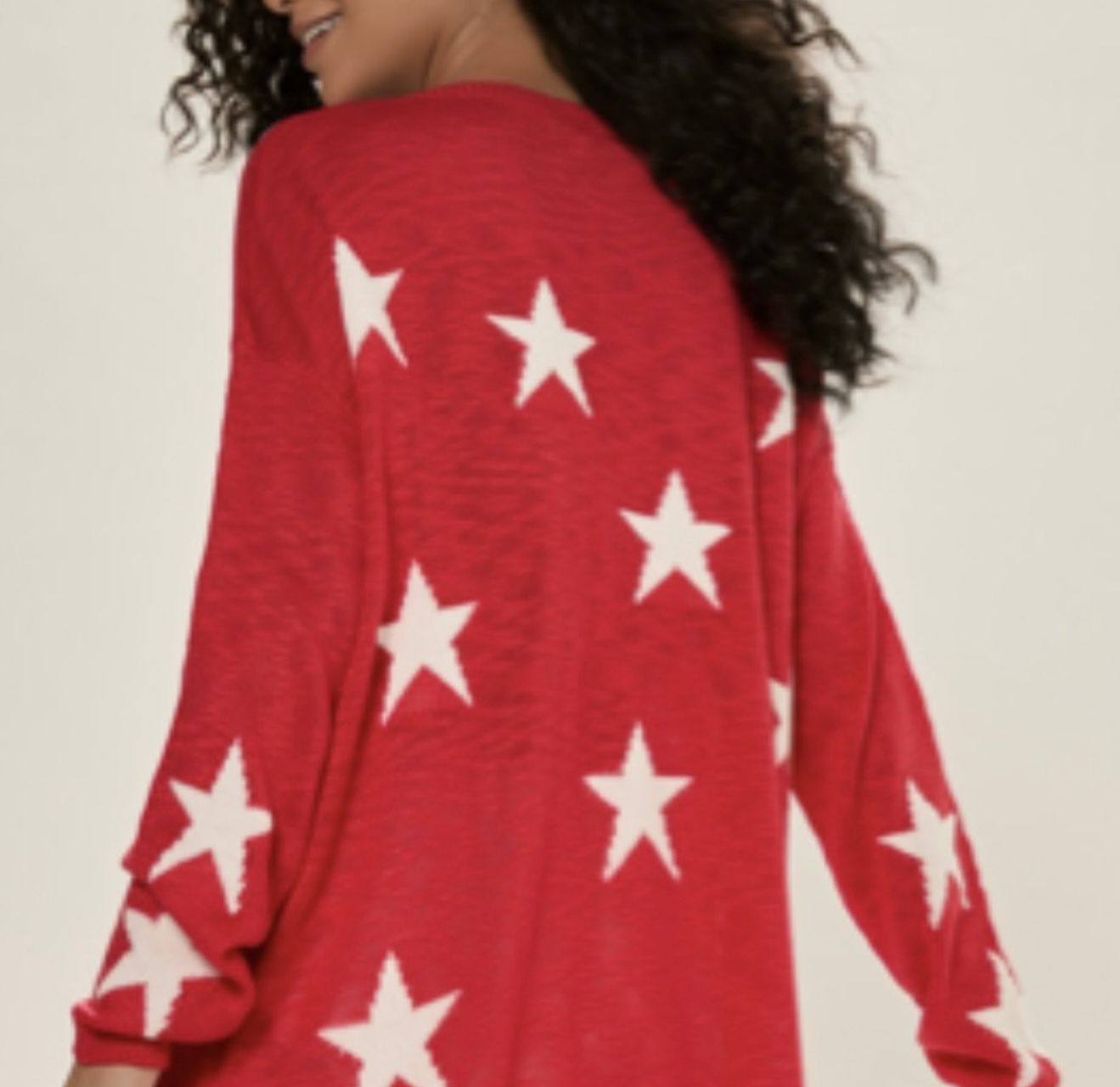 Emma Star Tunic Pullover Sweater