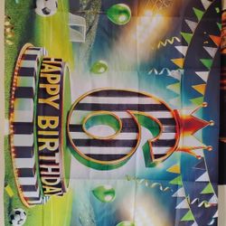 Happy 6 Birthday 43 inch x 71 inch Banner 