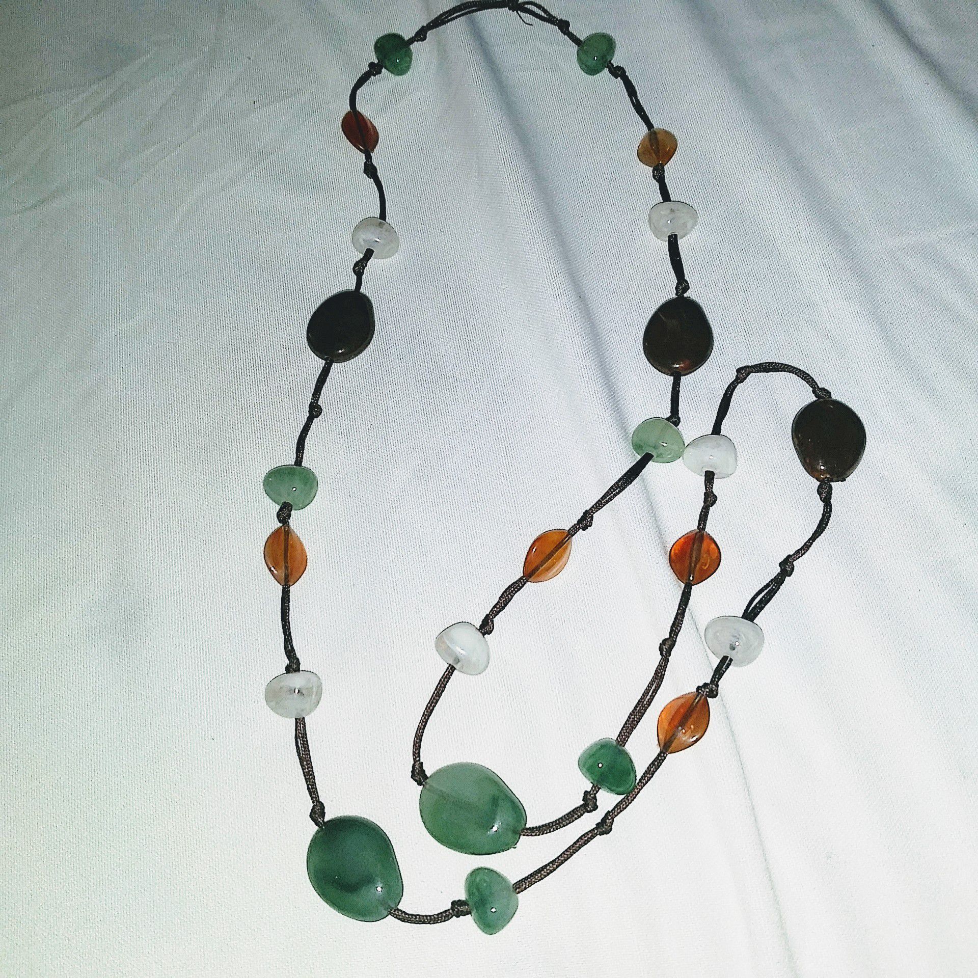20" Handmade Beaded Necklace
