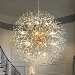 Large Crystal chandelier 