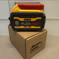 Dewalt Flexvolt battery 6Ah - Brand new