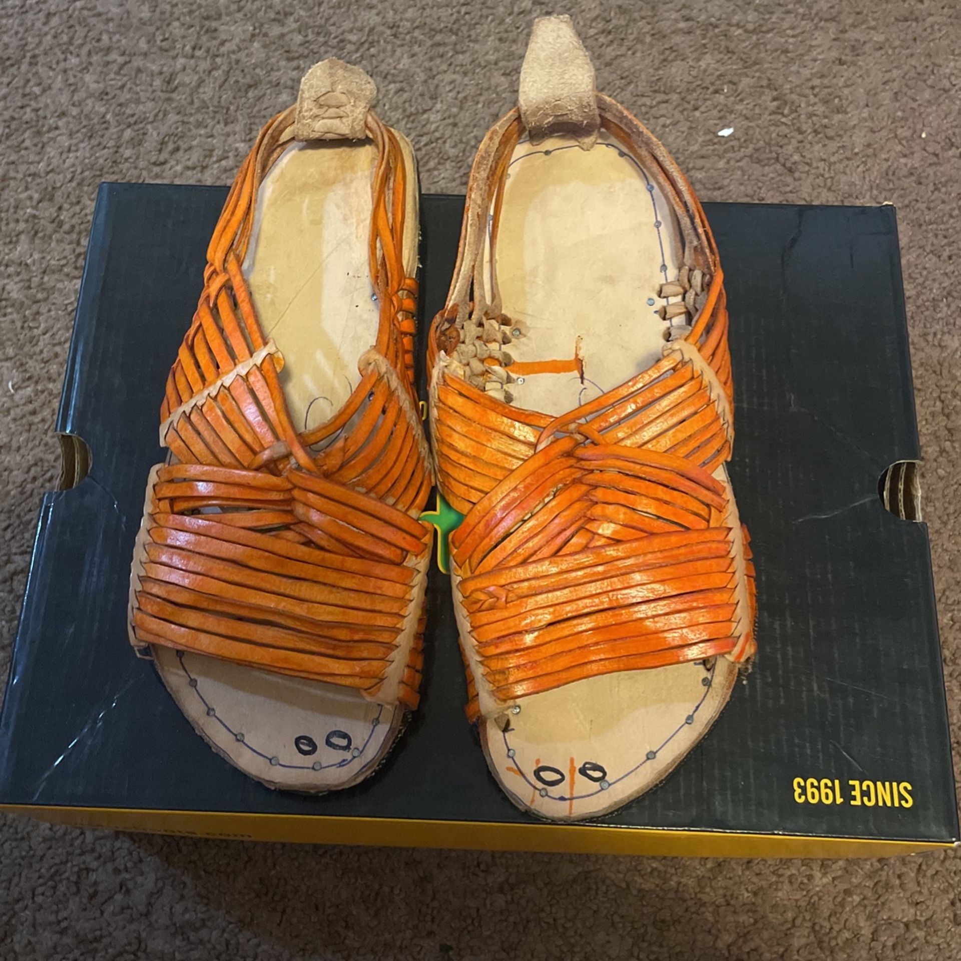 Huarache De Correa (tuxpan Nayarit)