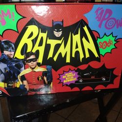 Collectible Batman TV Series With A Hot wheel Batmobile 