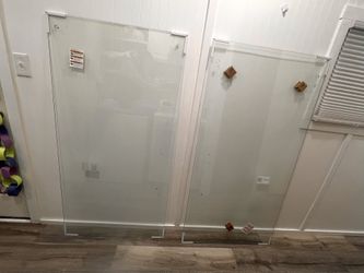 Sterling Enclave Sliding Tub/shower Doors Frameless Nickel