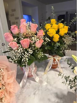 Jarrita con rosas