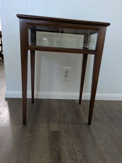 Antique display table