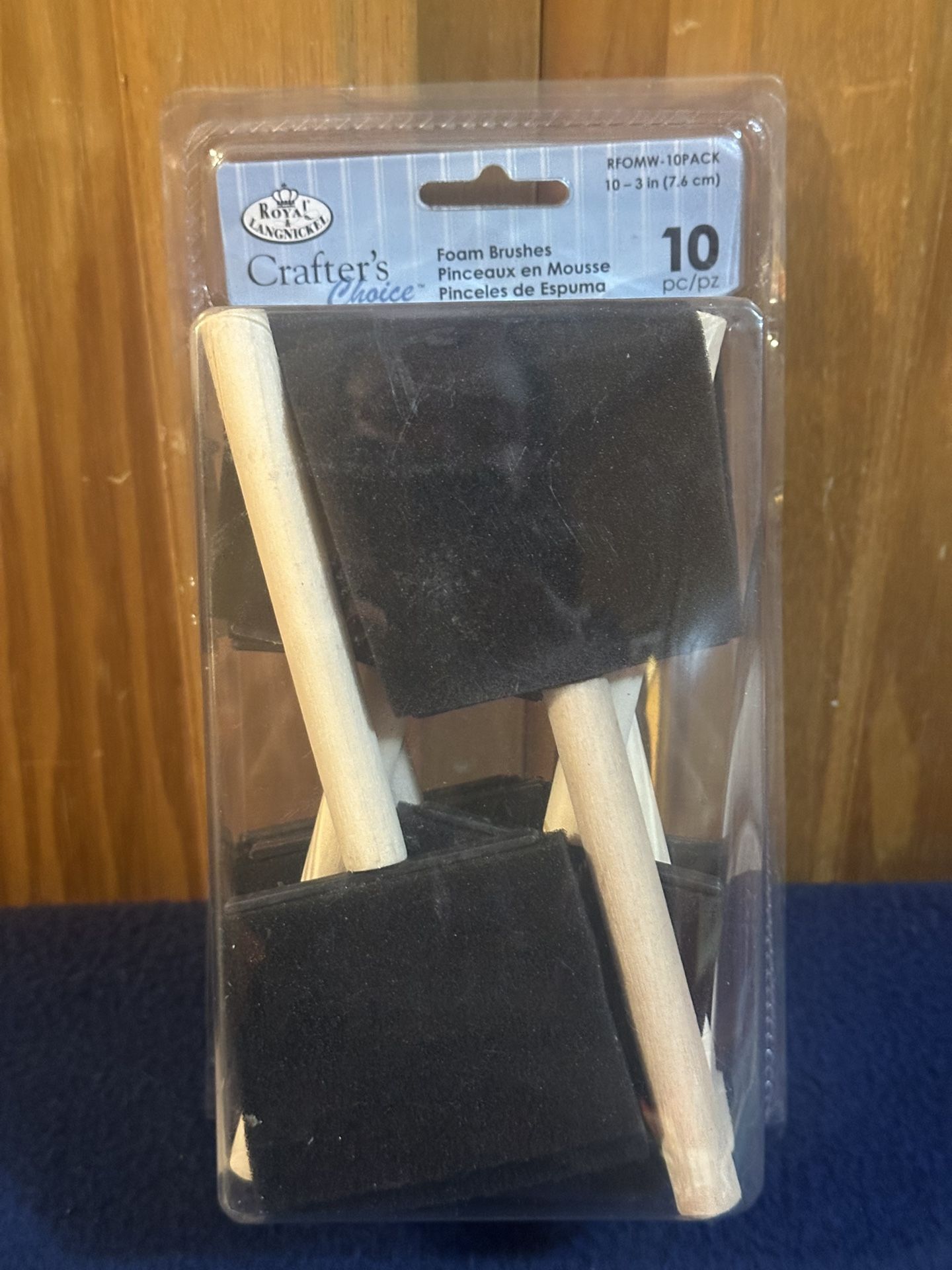 NEW Royal & Langnickel Foam Brushes - 10 Pack