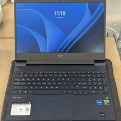 HP Victus Gaming Laptop 12th Gen I5, Nvidia 3050, 512gb SSD, And 8gb Ram