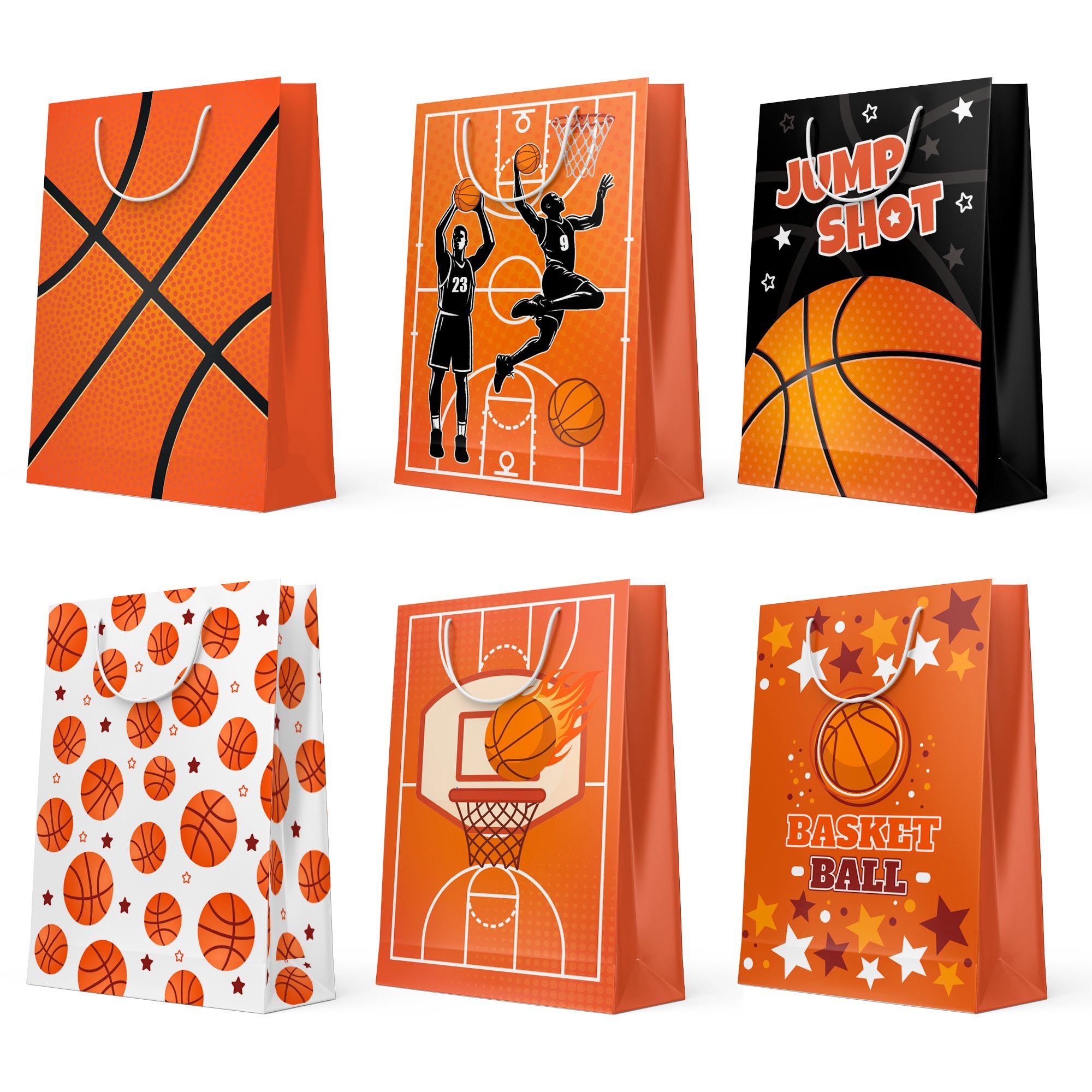 24pcs Basketball Gift Bags(New, Unopened)
