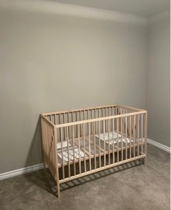 IKEA crib + Graco Mattress