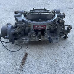 Edelbrock Four Barrel Carburetor