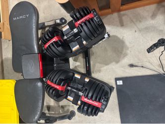 Bowflex dumbbells