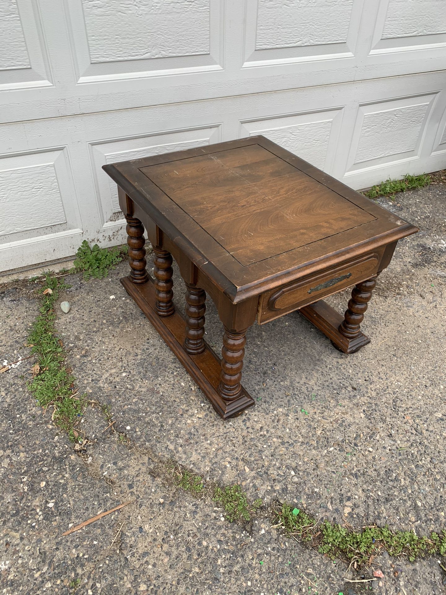 Old coffee table