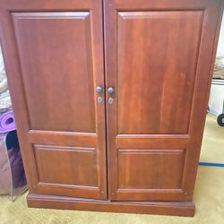 Hooker solid Wood TV/Storage Cabinet  ($75 OBO)