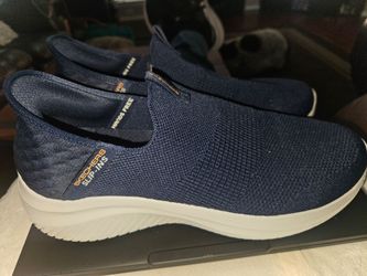 SKECHERS Slip ins 232450 Navy Blue size 11