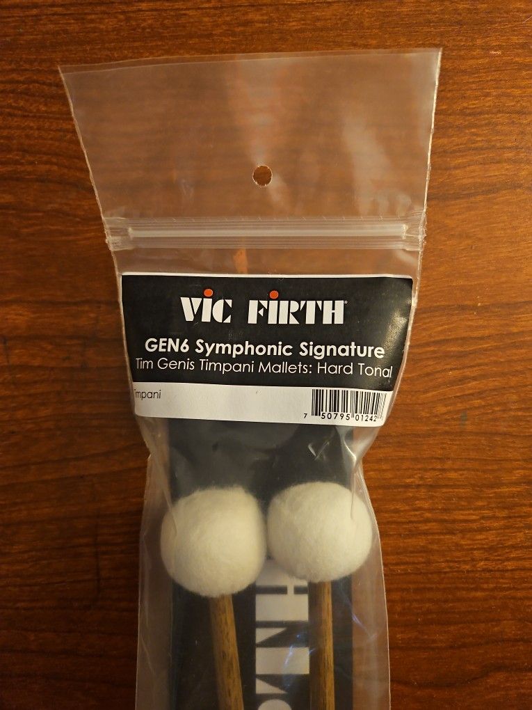 Vic Firth Gen 6 Symphonic Signature Tim Genis Timpani Mallets