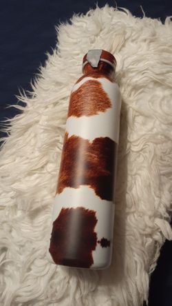 Insulated Cup with cow print