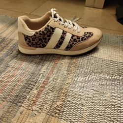 Leopard Print Sneakers
