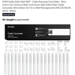 EVEO Cable Hider Wall 306"