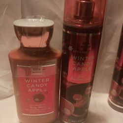 Winter Candy Apple Bath&Body Works 2 PCs. Set $16.00