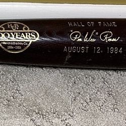 Pee Wee Reese 1984 Hall Of Fame Baseball Bat