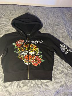 Ed Hardey cropped hoddie, Size medium