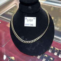 14k Cuban necklace ‼️ASK FOR DIANA‼️