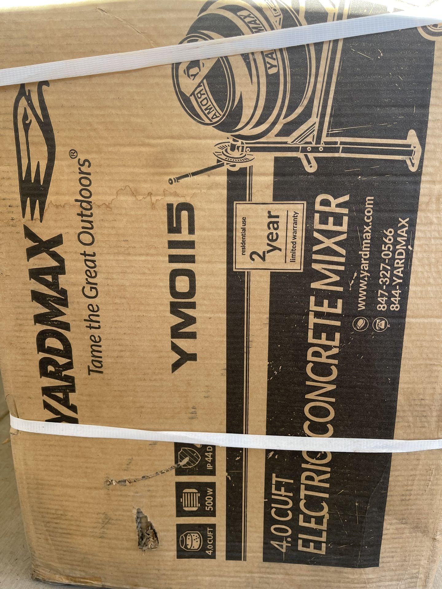 Yardman 4.0 Electric Concrete Mixer