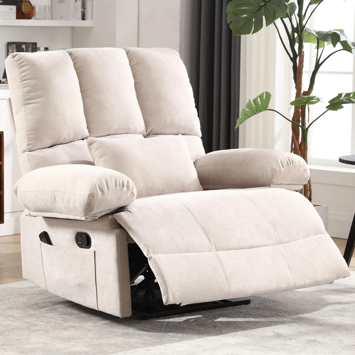 Oversized Recliner Chair - 350 lb Weight Capacity