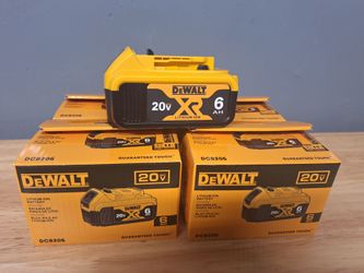 NEW: DEWALT 6AH BATTERIES!