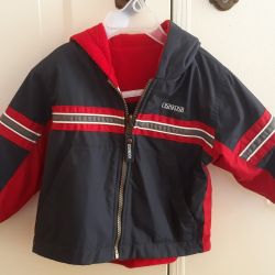"OSHKOSH " 24 MONTH BOYS REVERSIBLE, ZIPPERED JACKET