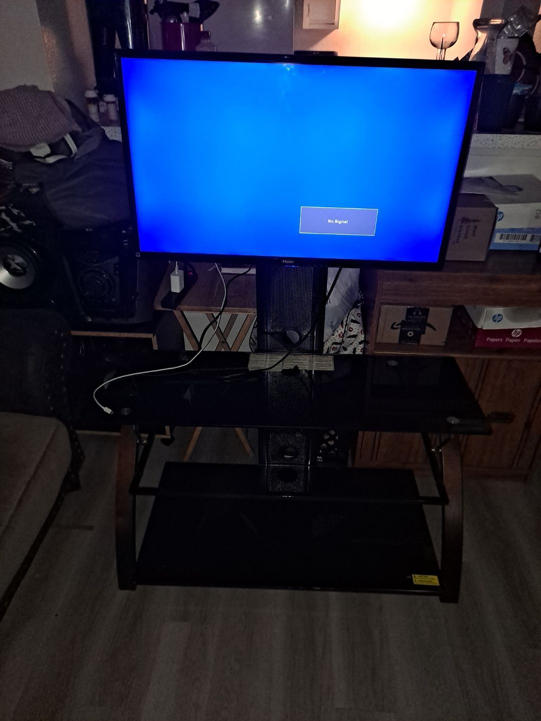 TV with TV stand