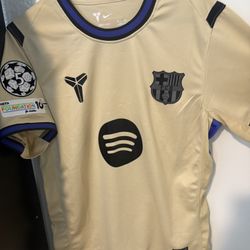 Lamine Yamal mamba Jersey With Champions League Patch