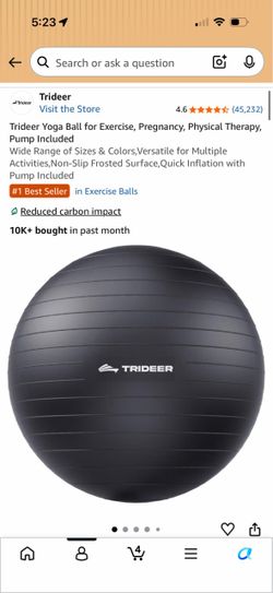 Trideer Yoga / Exercise Ball